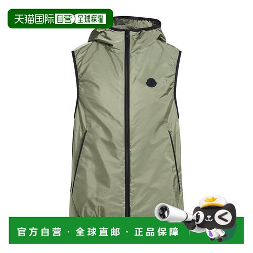 香港直邮Moncler 盟可睐 男士 背心 green绿色 舒适时尚