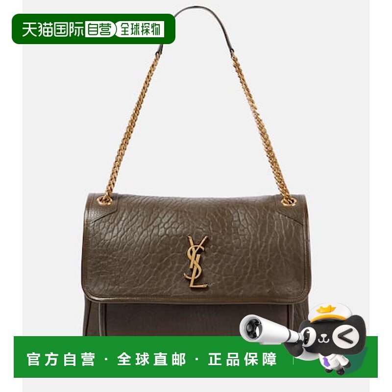 香港直邮Saint Laurent 圣罗兰 女士 Niki Large leather shoulde
