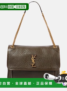 香港直邮Saint Laurent 圣罗兰 女士 Niki Large leather shoulde