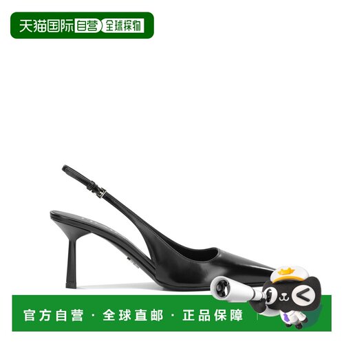 香港直邮Prada 普拉达 女士 50MM 皮质露跟女鞋 1I673O055F000