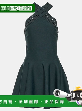 1h可退 香港直邮Alaia 女士 Vienne 迷你连衣裙 black黑色 舒适时