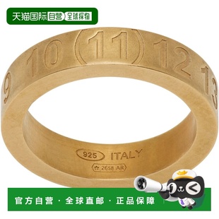 香港直邮Maison Margiela 马丁 马吉拉 男士 Numerical 戒指 SI8U