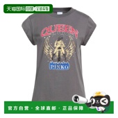 香港直邮Pinko grey灰色 品高 1h可退 女士 T恤 舒适时尚