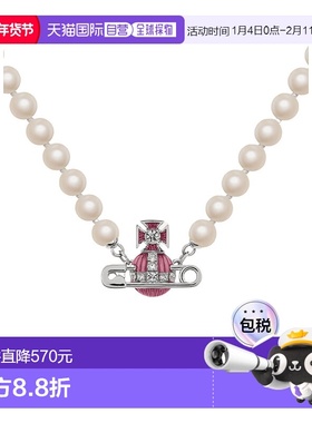 香港直邮Vivienne Westwood Kitty 珍珠项链 6301011O02P638