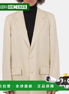 1h可退 香港直邮AURALEE 女士 Veste en laine 斜纹布夹克 A23AJ0