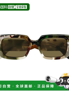 香港直邮Gucci 古驰 女士 长方形太阳镜 GG1906S colorful花色 舒