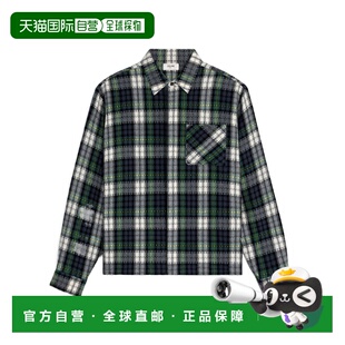 1h可退 香港直邮CELINE 男士衬衫 RC0B01194GDJ1 SS2026 花色 格