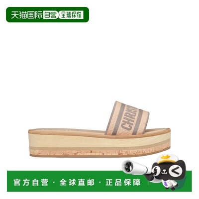 香港直邮Dior 露趾拖鞋 KCO052ECJ迪奥厚底