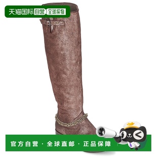 透气百搭女鞋 靴高筒中跟真皮潮流时尚 诺奥女士时装 欧洲直邮NOW