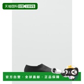 自营欧洲直邮Mango芒果 女士黑色皮质平底鞋