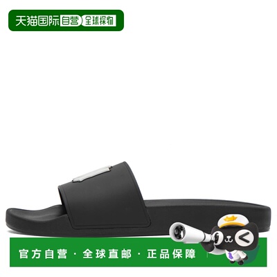 1h可退 香港直邮AMIRI 男士 MA POOL 凉拖 AMCSCA1014 black黑色