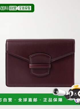 1h可退 香港直邮The Row 女士 皮革手包 W1914L634 red红色 舒适