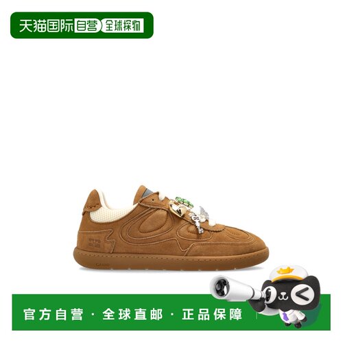 1h可退 香港直邮GANNI 女士运动鞋 B104000911102ZZQ SS2026 棕色