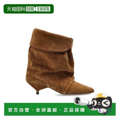 1h可退 香港直邮ISABEL MARANT 女士靴子 BO0120FBD1A38SCOGNAC S