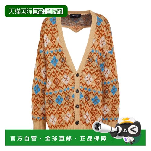 香港直邮Dsquared2二次方女士开衫 【付后1h可退】