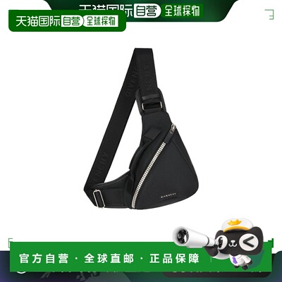 1h可退 香港直邮Givenchy 纪梵希 男士 黑色小号 G-Zip Triangle