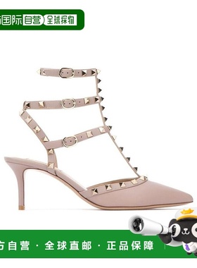 【99新未使用】香港直邮Valentino Rockstud高跟凉鞋 WS0375VOD