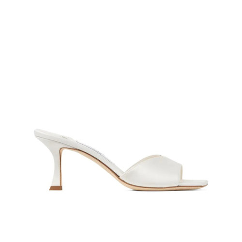 Jimmy Choo 中跟穆勒鞋 SKYE70SATIVORY