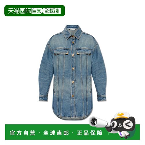 1h可退 香港直邮PALM ANGELS 女士衬衫 PWYD021S24DEN0014040 AW2