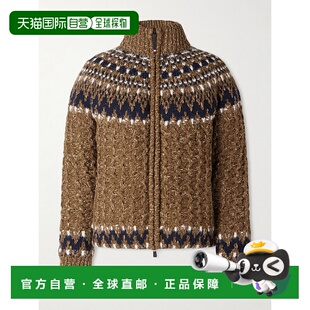 1h可退 香港直邮moncler 盟可睐 男士 Indren Virgin Wool-Blend
