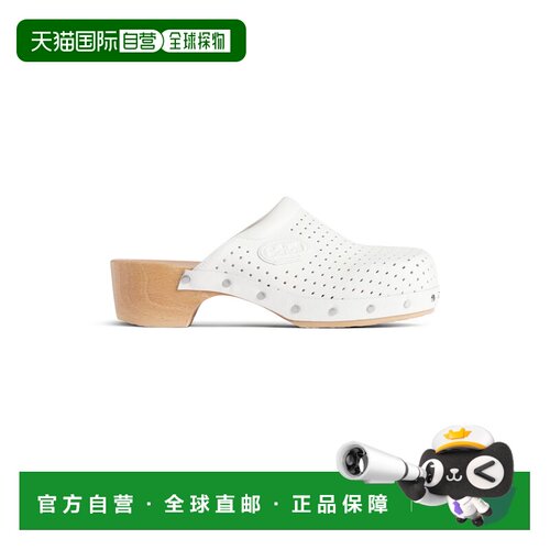 1h可退 香港直邮Balenciaga 巴黎世家 女士 I Scholl Clog 凉拖()