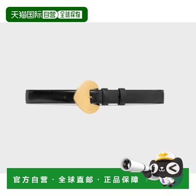 1h可退 香港直邮CELINE 女士腰带 45BL83A0138NO CO 黑色 BC-11 T