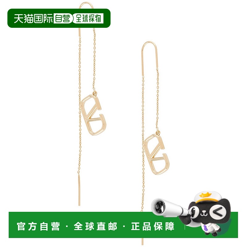 1h可退 香港直邮Valentino 华伦天奴 女士 VLOGO 吊坠耳环 WJ0D05