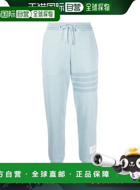 1h可退 香港直邮Thom Browne 汤姆 布朗 女士 弹性腰运动裤 FJQ10