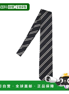 1h可退 香港直邮Tom Ford 汤姆 福特 男士 黑色领带 STE001S0229N