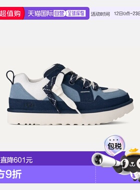 自营欧洲直邮UGG Lo Lowmel男士深海军蓝运动鞋