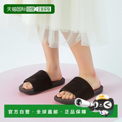 The Row 棕色麂皮一字拖 春夏女款 F1660-L302-LQB凉鞋