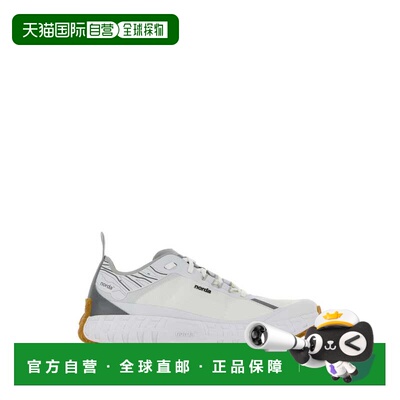 1h可退 香港直邮Norda 男士 白色帆布运动鞋 NR001AMWHITEGUM