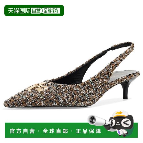 美国直邮ToryBurch托里 伯奇Charlie 45mm女士高跟鞋