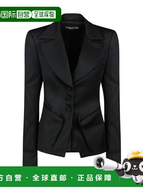 香港直邮Tom Ford 翻领长袖西装外套 GI2948FAX751羊毛