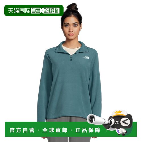 1h可退 美国直邮the north face 北面 女士 Glacier ¼ 抓绒拉链夹