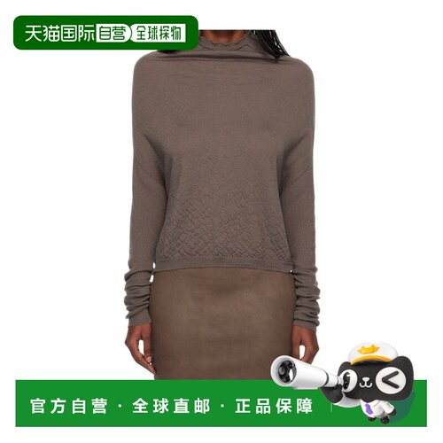 1h可退 香港直邮RICK OWENS 女士针织衫 RP01F6629WS34DUST SS202