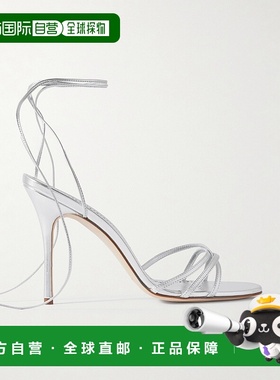 1h可退 香港直邮MANOLO BLAHNIK 莫罗 伯拉尼克 女士 Leva 105 金