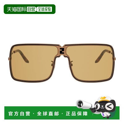 1h可退 香港直邮Fendi 芬迪 女士 FE40195U ness 45E 铜色棕色太