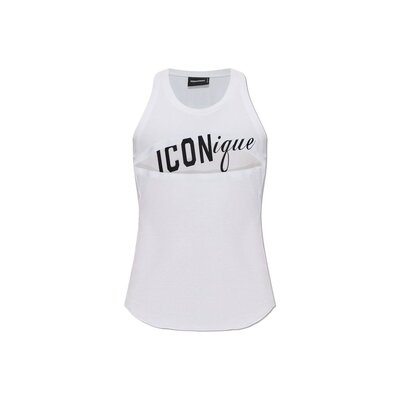 香港直邮Dsquared2 二次方 男士 圆领无袖背心 S78NL0037S24623