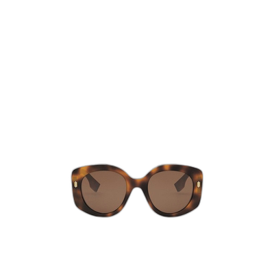 香港直邮Fendi 徽标太阳镜 FE40137I