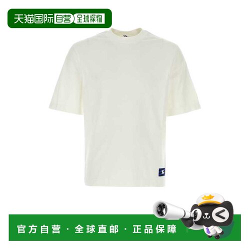 香港直邮BURBERRY 男士T恤 8083593B7264 SS2024 白色 Ivory cott