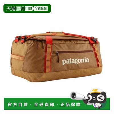 自营欧洲直邮PATAGONIA BLACK HOLE再生聚酯拉链开合旅行包男女通
