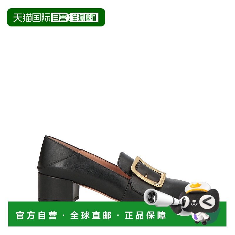 香港直邮Bally 巴利 女士 乐福鞋 BLACK黑色 时尚舒适一脚蹬单鞋