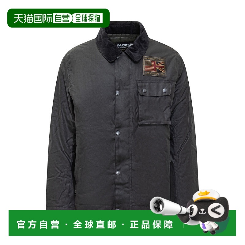 1h可退 香港直邮Barbour 巴伯尔 男士 International 工人蠟夾克