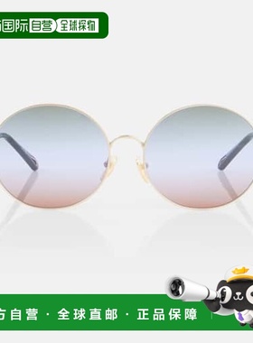 香港直邮Chloe 蔻依 女士 Aly 大款太阳眼镜 purple紫色 舒适时尚