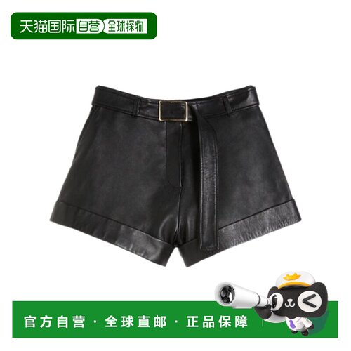1h可退 香港直邮SPORTMAX 女士短裤 2612431006002 SS2026 黑色