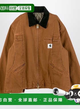 1h可退 香港直邮Sacai 女士 浅褐色棉质拉链夹克 2500990SDCO642