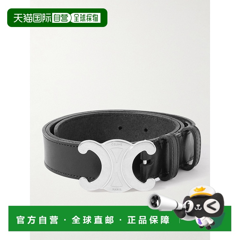 1h可退 香港直邮Celine 思琳 男士 大号 TRIOMPHE 复古腰带 45BIE