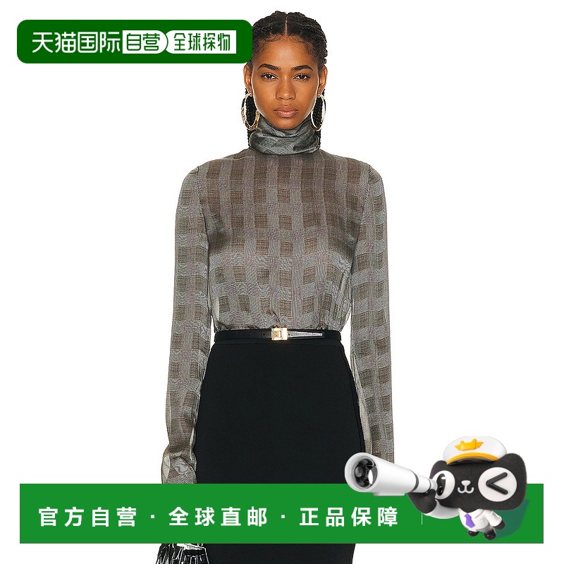 1h可退 香港直邮Saint Laurent 圣罗兰 女士 长袖罩衫 769725Y3H9
