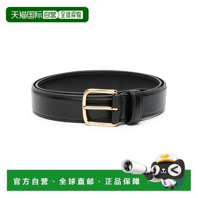 香港直邮The Row 女士 搭扣腰带 W1283L60B black黑色 舒适时尚